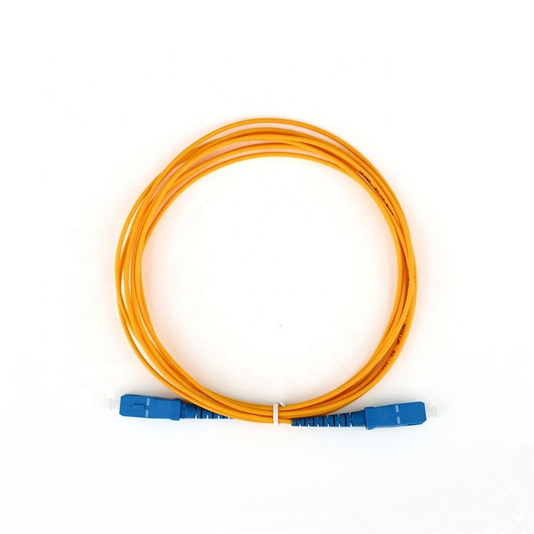 FTTH Optical Fiber Patch Cords Cable SC Connector 0.3dB Loss