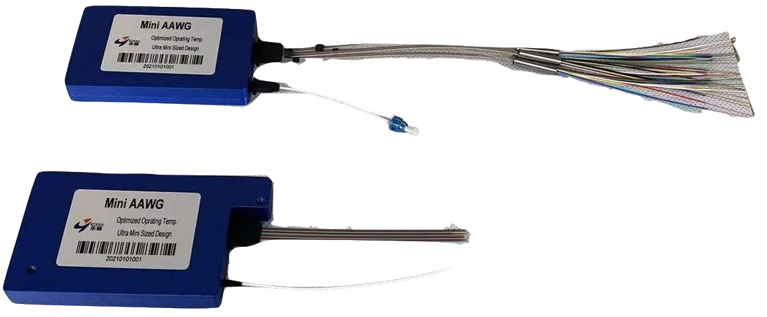 4.0dB Low Insertion Loss AWG Multiplexer 48 Channels DWDM Mux Demux
